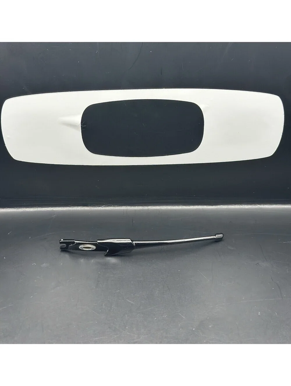 Oakley Flak Jacket Polished Black OEM Left Replacement Arm(See Description)